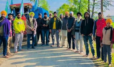 ਪਿੰਡ ਕੰਬੋ ਢਾਏ ਵਾਲਾ ਤੋਂ ਦਿੱਲੀ ਲਈ ਜਥਾ ਰਵਾਨਾ : ਸਰਪੰਚ ਉੱਪਲ